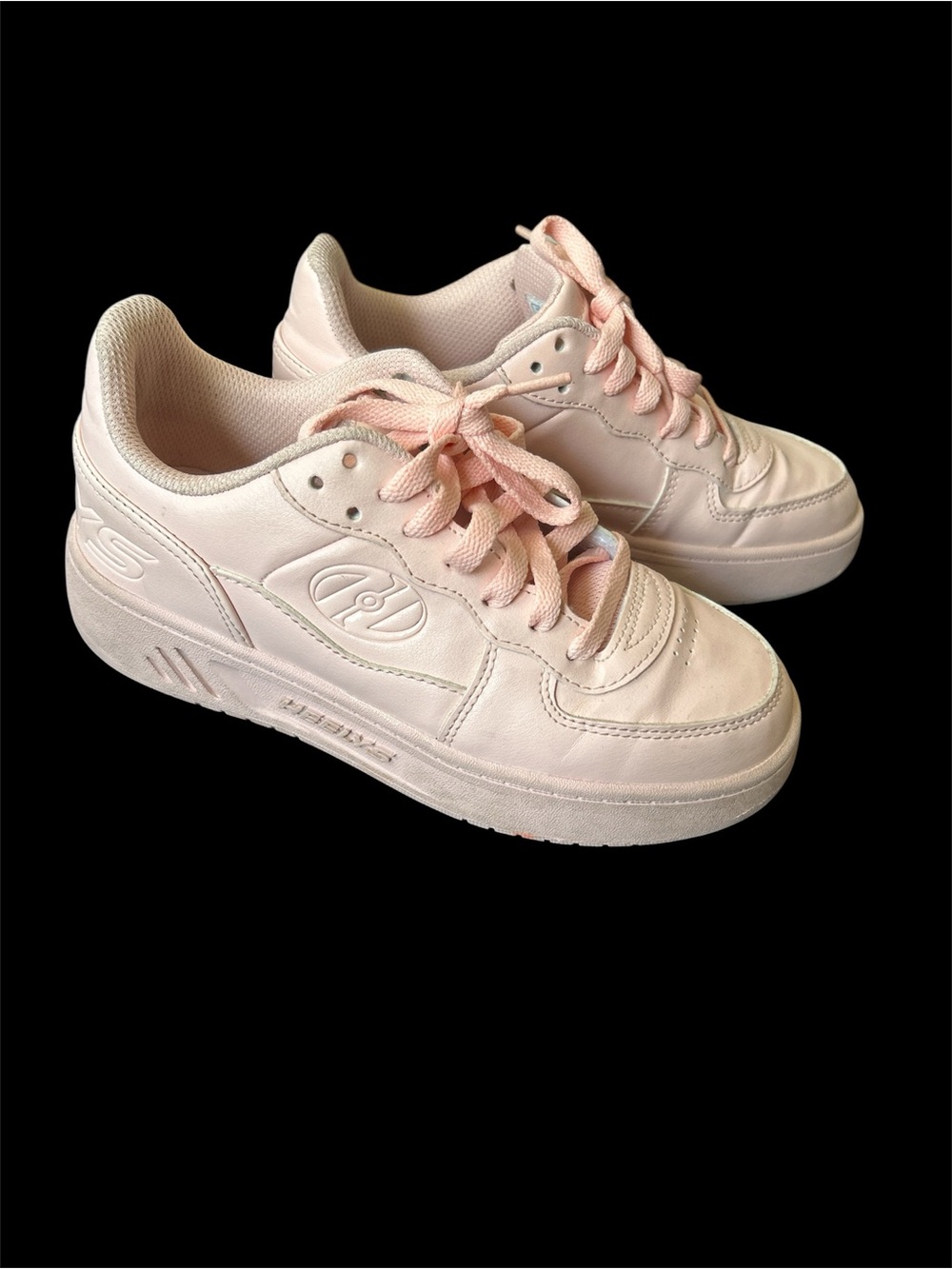HEELYS Kid's Kama Wheeled Heel Sneakers Pink - Youth Size 5
